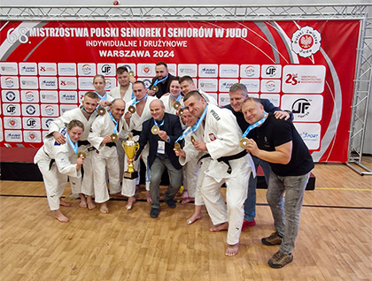 Norbert Majcher judoka Millenium AKRO Rzeszów Drużynowym Mistrzem Polski Seniorów!