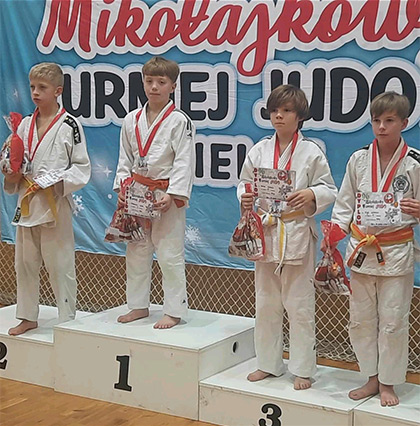 Medale judoków Millenium AKRO Rzeszów w Kielcach!