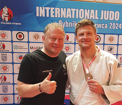 Sukces judoki Millenium AKRO Rzeszów na Miedzynarodowym Pucharze Polski Seniorów (IJT)!