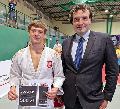 Złoto dla judoki Millenium AKRO Rzeszów na Otwartym Pucharze Polski Juniorów!