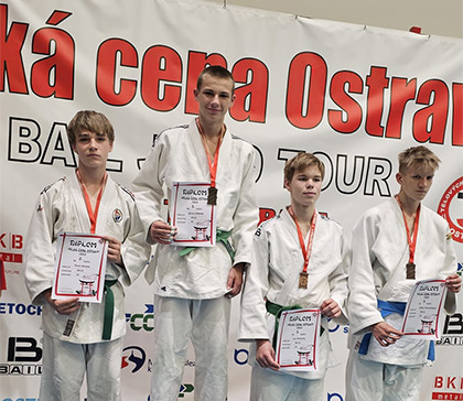 Złoto dla judoki Millenium AKRO Rzeszów w czeskiej Ostravie!