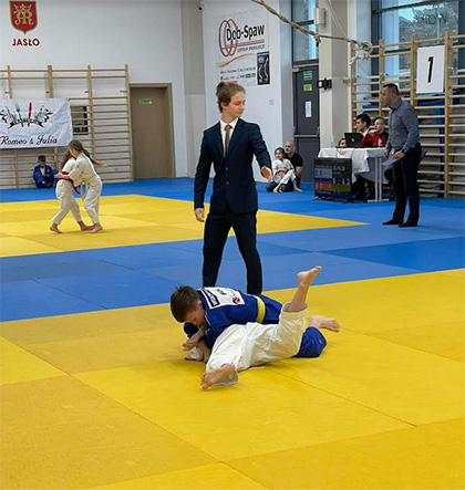 Grad medali judoków Millenium Rzeszów na Międzynarodowym Turnieju Dzieci w Jaśle