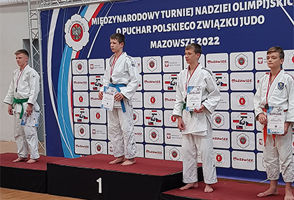 Medale judoków Millenium AKRO na Międzynarodowym Turnieju Nadziei Olimpijskich PZJ!