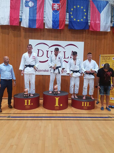 Norbert Majcher zdobywa brąz na mocnym turnieju judo seniorów na Słowacji!