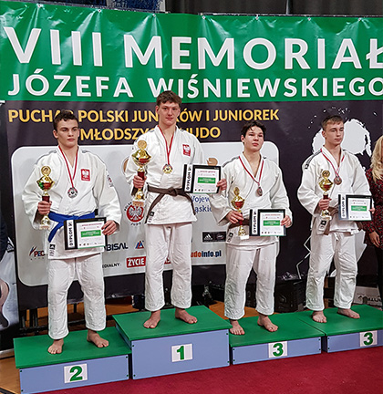 Złoto judoki Millenium AKRO Rzeszów na Pucharze Polski Juniorów Młodszych!